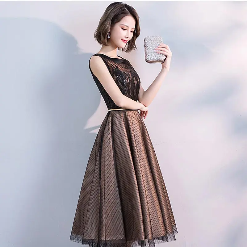 Customized FADISTEE New Arrival Modern Party Dress Evening Dresses Prom Lace Pattern A-line O-neck Elegant Sashes - Image 5