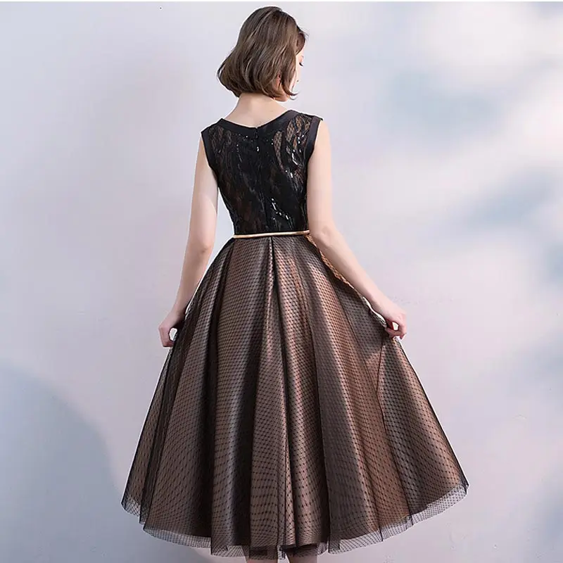 Customized FADISTEE New Arrival Modern Party Dress Evening Dresses Prom Lace Pattern A-line O-neck Elegant Sashes - Image 2